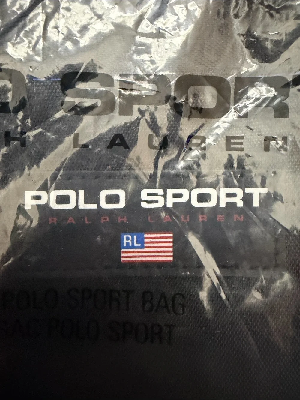 Polo Sport Ralph Lauren Blue and Black Duffle Bag USA